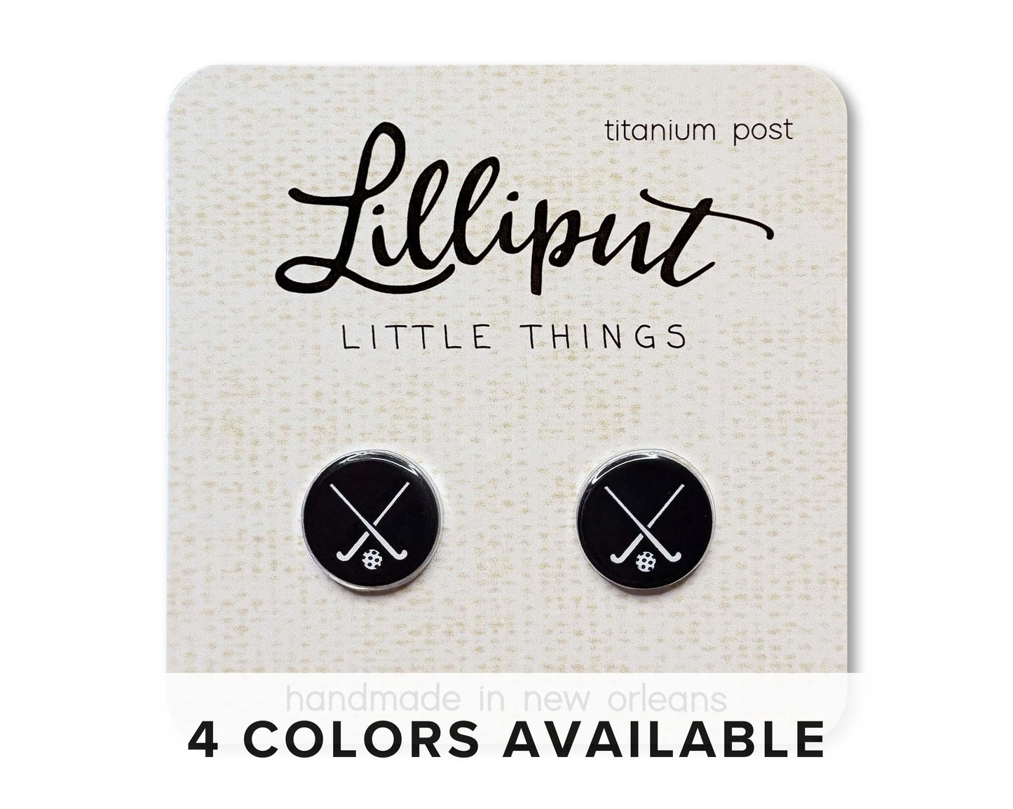 Field Hockey Earrings // Womans Hockey Earrings // Hockey Team Earrings // Sports Earrings // Field Hockey Gift