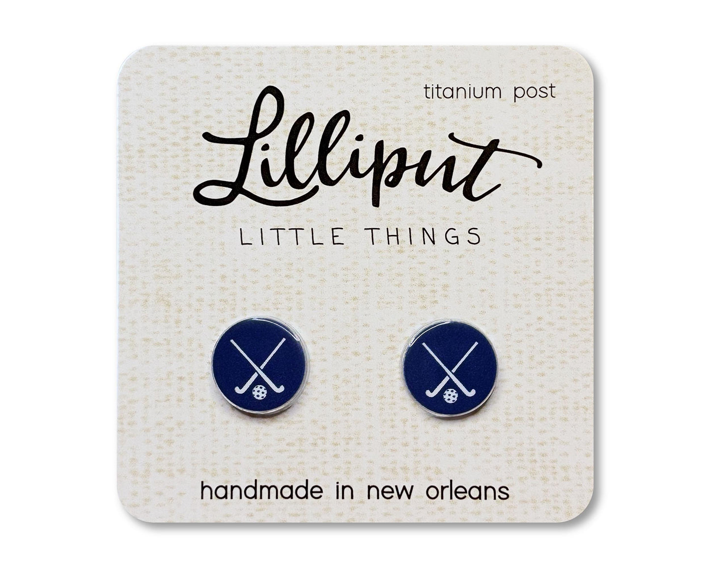 Field Hockey Earrings // Womans Hockey Earrings // Hockey Team Earrings // Sports Earrings // Field Hockey Gift