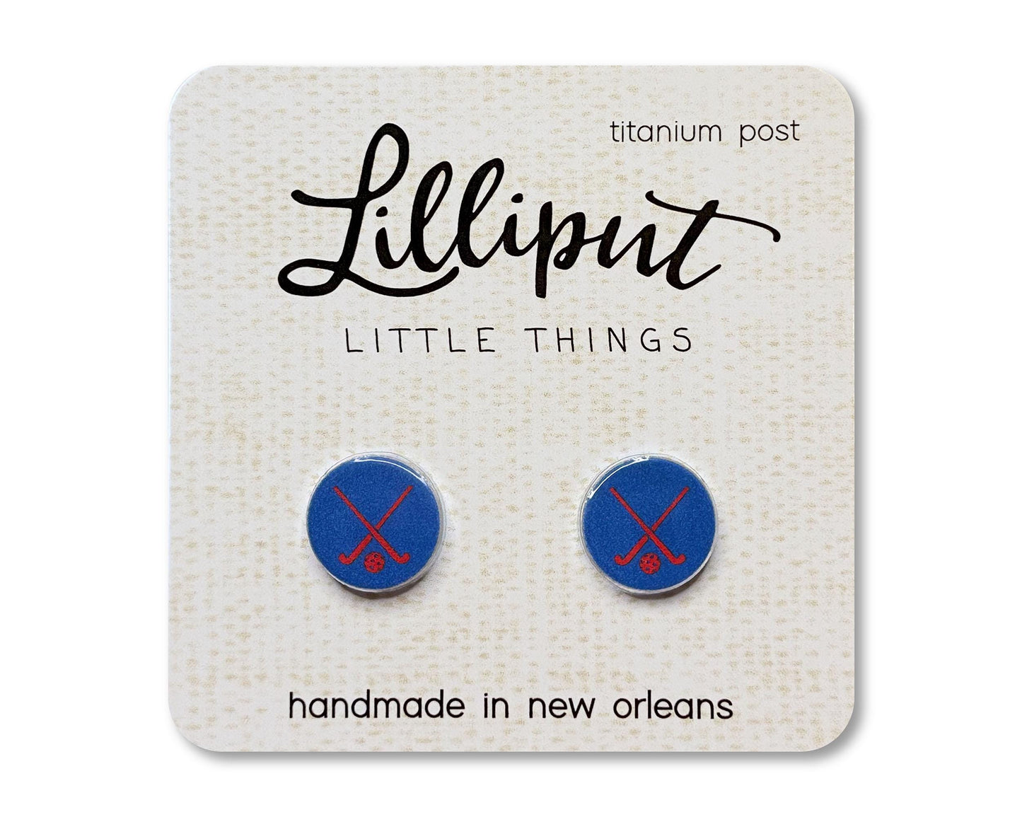 Field Hockey Earrings // Womans Hockey Earrings // Hockey Team Earrings // Sports Earrings // Field Hockey Gift