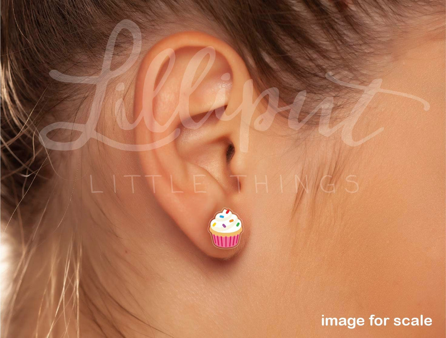 Birthday Cupcake Earrings