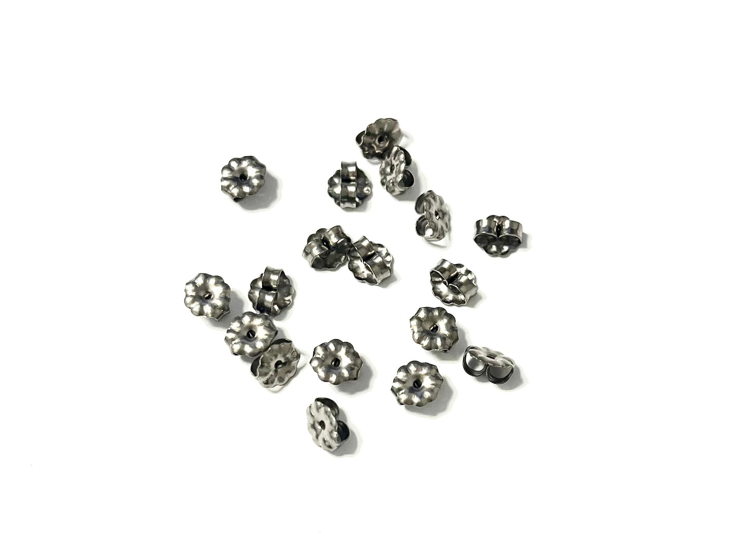 Titanium Earring Backs // 1 Pair Extra Titanium Backs // Nickel Free Butterfly Backs