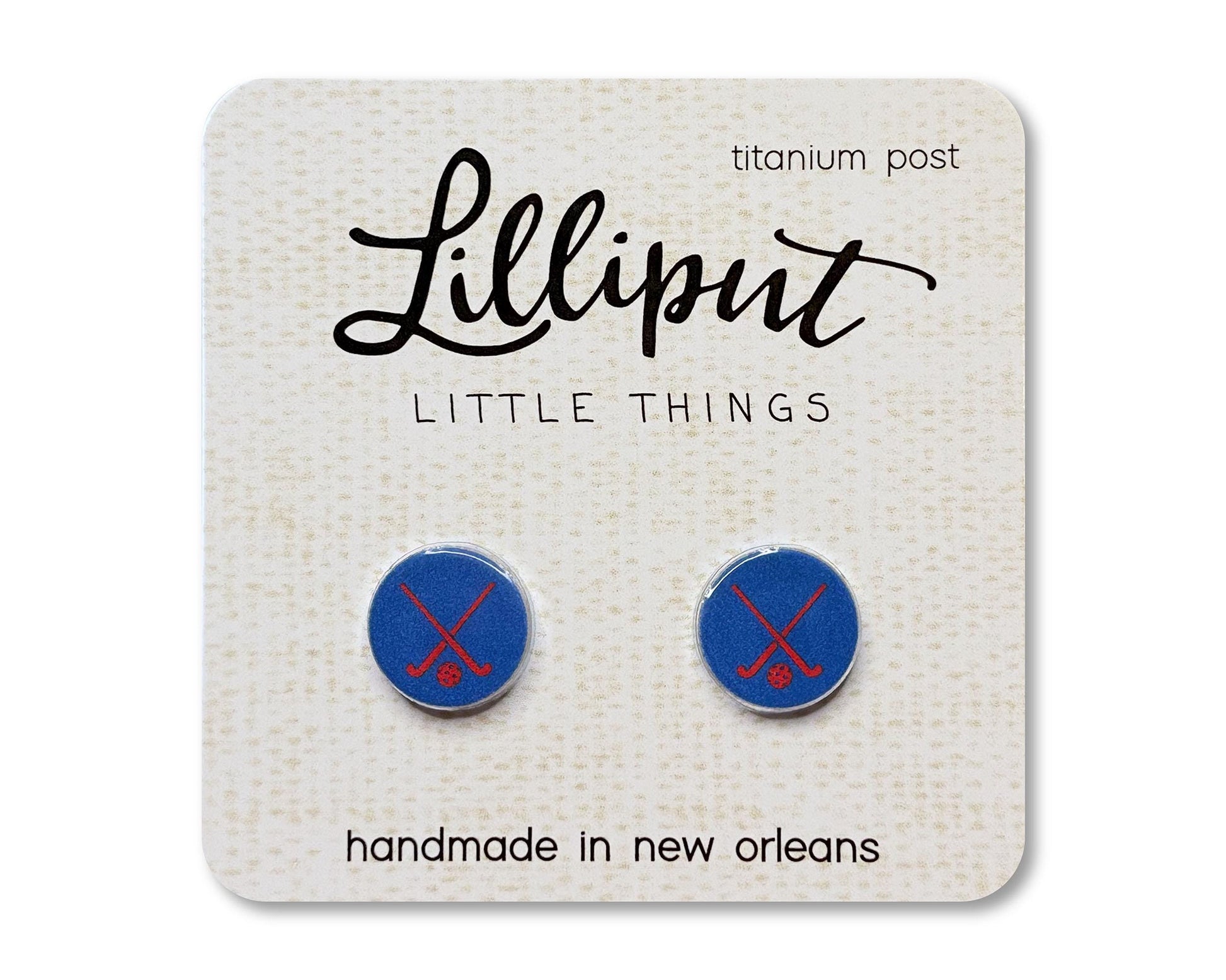 Field Hockey Earrings // Womans Hockey Earrings // Hockey Team Earrings // Sports Earrings // Field Hockey Gift