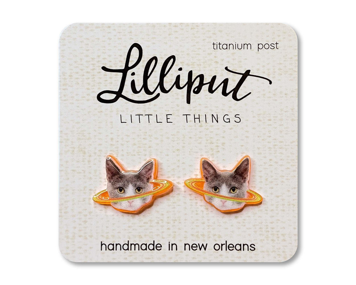 Caturn Earrings