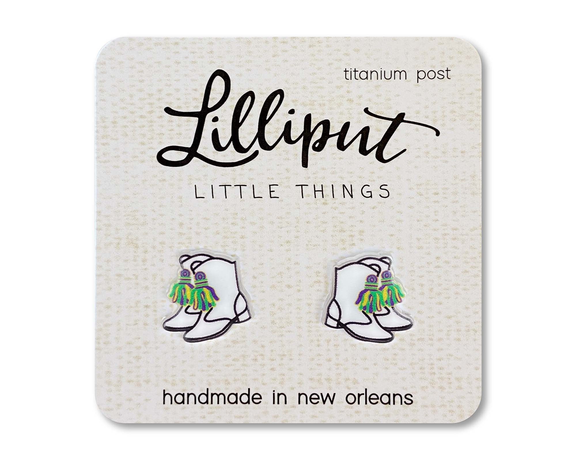Lilliput Little Things - Fun, Quirky, Unique Titanium Post Earrings